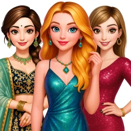 Fashion Girl : Makeup Dress up 图标